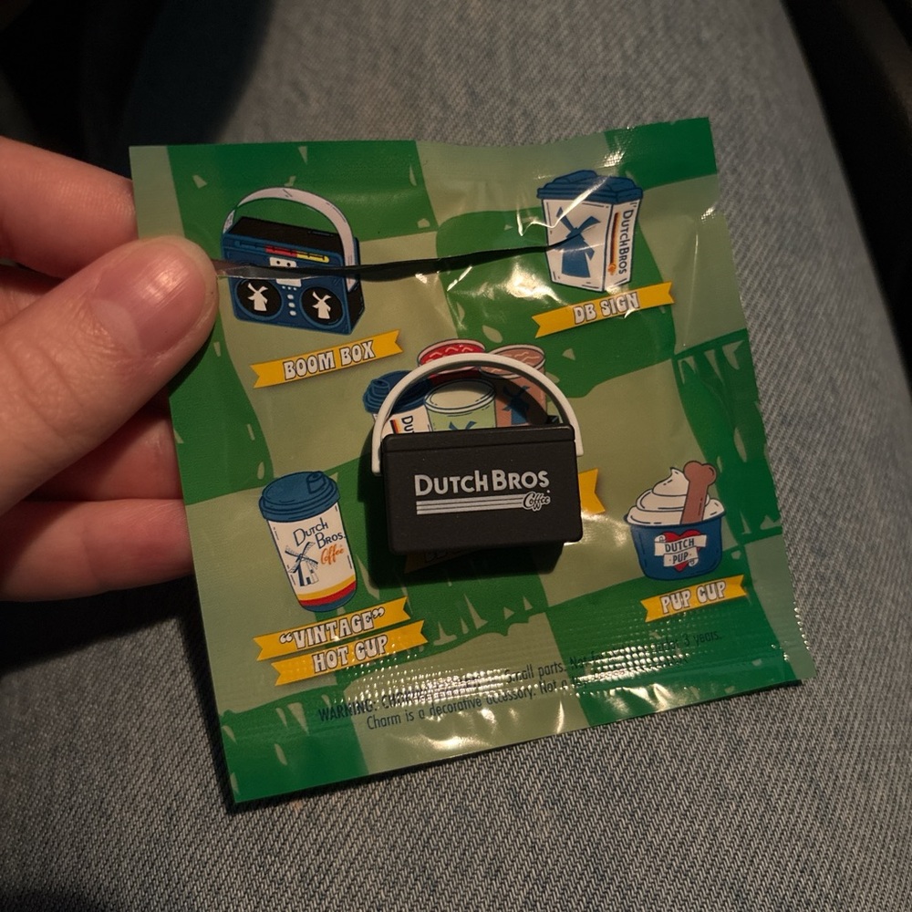 Dutch Bros Boom Box Blind Bag Charm - Picture 2 of 2